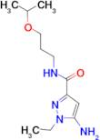 5-amino-1-ethyl-N-(3-isopropoxypropyl)-1H-pyrazole-3-carboxamide