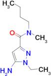 5-amino-N-butyl-1-ethyl-N-methyl-1H-pyrazole-3-carboxamide