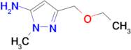 3-(ethoxymethyl)-1-methyl-1H-pyrazol-5-amine