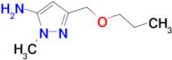 1-methyl-3-(propoxymethyl)-1H-pyrazol-5-amine