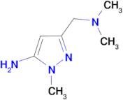 3-[(dimethylamino)methyl]-1-methyl-1H-pyrazol-5-amine