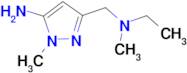 3-{[ethyl(methyl)amino]methyl}-1-methyl-1H-pyrazol-5-amine