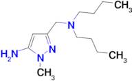 3-[(dibutylamino)methyl]-1-methyl-1H-pyrazol-5-amine