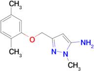 3-[(2,5-dimethylphenoxy)methyl]-1-methyl-1H-pyrazol-5-amine