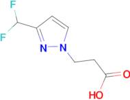 3-[3-(Difluoromethyl)-1H-pyrazol-1-yl]propionic acid