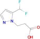 3-[5-(Difluoromethyl)-1H-pyrazol-1-yl]propionic acid