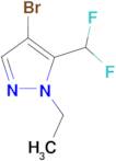 4-Bromo-5-(difluoromethyl)-1-ethyl-1H-pyrazole