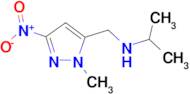 isopropyl[(1-methyl-3-nitro-1H-pyrazol-5-yl)methyl]amine