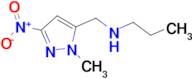 [(1-methyl-3-nitro-1H-pyrazol-5-yl)methyl]propylamine