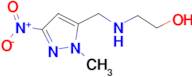 2-{[(1-methyl-3-nitro-1H-pyrazol-5-yl)methyl]amino}ethanol