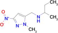 sec-butyl[(1-methyl-3-nitro-1H-pyrazol-5-yl)methyl]amine