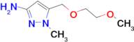 5-[(2-methoxyethoxy)methyl]-1-methyl-1H-pyrazol-3-amine