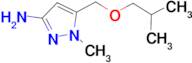 5-(isobutoxymethyl)-1-methyl-1H-pyrazol-3-amine