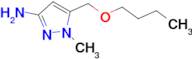 5-(butoxymethyl)-1-methyl-1H-pyrazol-3-amine