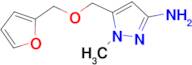 5-[(2-furylmethoxy)methyl]-1-methyl-1H-pyrazol-3-amine