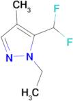 5-(Difluoromethyl)-1-ethyl-4-methyl-1H-pyrazole