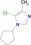 5-chloro-1-cyclopentyl-4-methyl-1H-imidazole