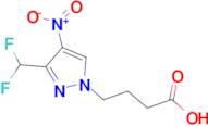 4-[3-(Difluoromethyl)-4-nitro-1H-pyrazol-1-yl]butyric acid