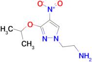 2-(3-isopropoxy-4-nitro-1H-pyrazol-1-yl)ethanamine