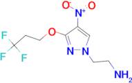 2-[4-nitro-3-(3,3,3-trifluoropropoxy)-1H-pyrazol-1-yl]ethanamine