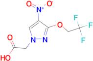 [4-nitro-3-(2,2,2-trifluoroethoxy)-1H-pyrazol-1-yl]acetic acid