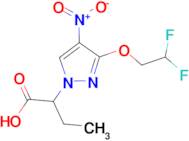 2-[3-(2,2-difluoroethoxy)-4-nitro-1H-pyrazol-1-yl]butanoic acid