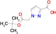 1-(2-tert-butoxy-2-oxoethyl)-1H-pyrazole-3-carboxylic acid