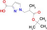 1-(3-tert-butoxy-2-methyl-3-oxopropyl)-1H-pyrazole-3-carboxylic acid