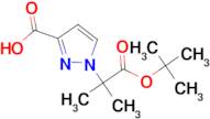 1-(2-tert-butoxy-1,1-dimethyl-2-oxoethyl)-1H-pyrazole-3-carboxylic acid