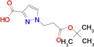 1-(3-tert-butoxy-3-oxopropyl)-1H-pyrazole-3-carboxylic acid