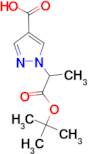 1-(2-tert-butoxy-1-methyl-2-oxoethyl)-1H-pyrazole-4-carboxylic acid