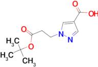 1-(3-tert-butoxy-3-oxopropyl)-1H-pyrazole-4-carboxylic acid