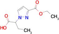 2-[3-(ethoxycarbonyl)-1H-pyrazol-1-yl]butanoic acid