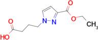 4-[3-(ethoxycarbonyl)-1H-pyrazol-1-yl]butanoic acid