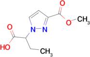 2-[3-(methoxycarbonyl)-1H-pyrazol-1-yl]butanoic acid