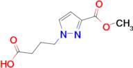 4-[3-(methoxycarbonyl)-1H-pyrazol-1-yl]butanoic acid