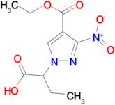 2-[4-(ethoxycarbonyl)-3-nitro-1H-pyrazol-1-yl]butanoic acid