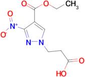 3-[4-(ethoxycarbonyl)-3-nitro-1H-pyrazol-1-yl]propanoic acid