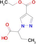 2-[4-(ethoxycarbonyl)-1H-pyrazol-1-yl]butanoic acid