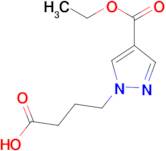 4-[4-(ethoxycarbonyl)-1H-pyrazol-1-yl]butanoic acid