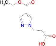 3-[4-(ethoxycarbonyl)-1H-pyrazol-1-yl]propanoic acid