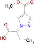 2-[4-(methoxycarbonyl)-1H-pyrazol-1-yl]butanoic acid