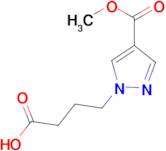 4-[4-(methoxycarbonyl)-1H-pyrazol-1-yl]butanoic acid