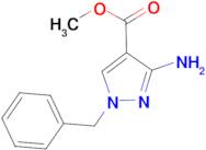 methyl 3-amino-1-benzyl-1H-pyrazole-4-carboxylate