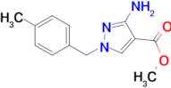 methyl 3-amino-1-(4-methylbenzyl)-1H-pyrazole-4-carboxylate