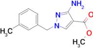 methyl 3-amino-1-(3-methylbenzyl)-1H-pyrazole-4-carboxylate