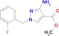 methyl 3-amino-1-(2-fluorobenzyl)-1H-pyrazole-4-carboxylate