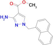 methyl 3-amino-1-(1-naphthylmethyl)-1H-pyrazole-4-carboxylate