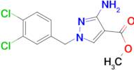 methyl 3-amino-1-(3,4-dichlorobenzyl)-1H-pyrazole-4-carboxylate