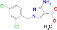 methyl 3-amino-1-(2,4-dichlorobenzyl)-1H-pyrazole-4-carboxylate